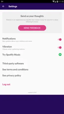 Spotify Stations android App screenshot 11